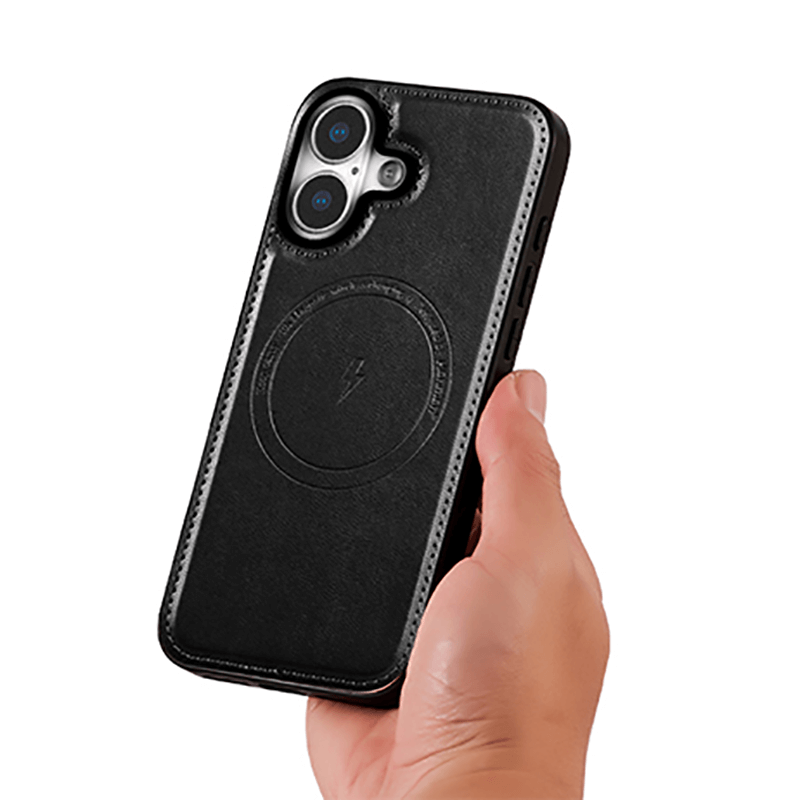 iPhone 17 Hanman Miro Leather 2-in-1 Wallet Case with Magnetic Back