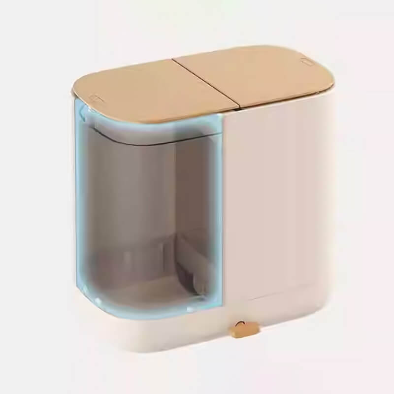 Mobie All in One Tissue Dispenser and Desktop Trash Bin E24031