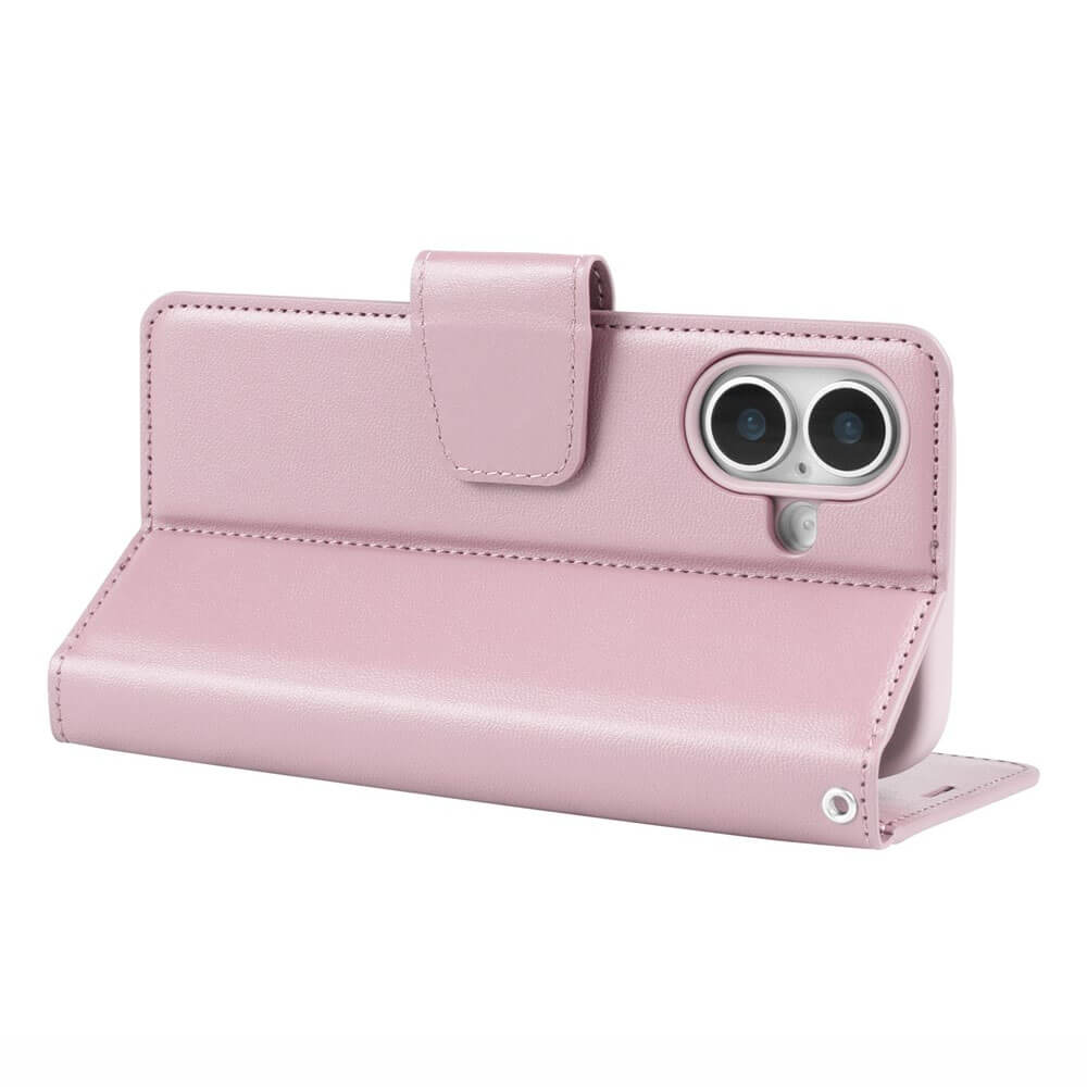 iPhone 17 Hanman Mill Series Leather Wallet Flip Case