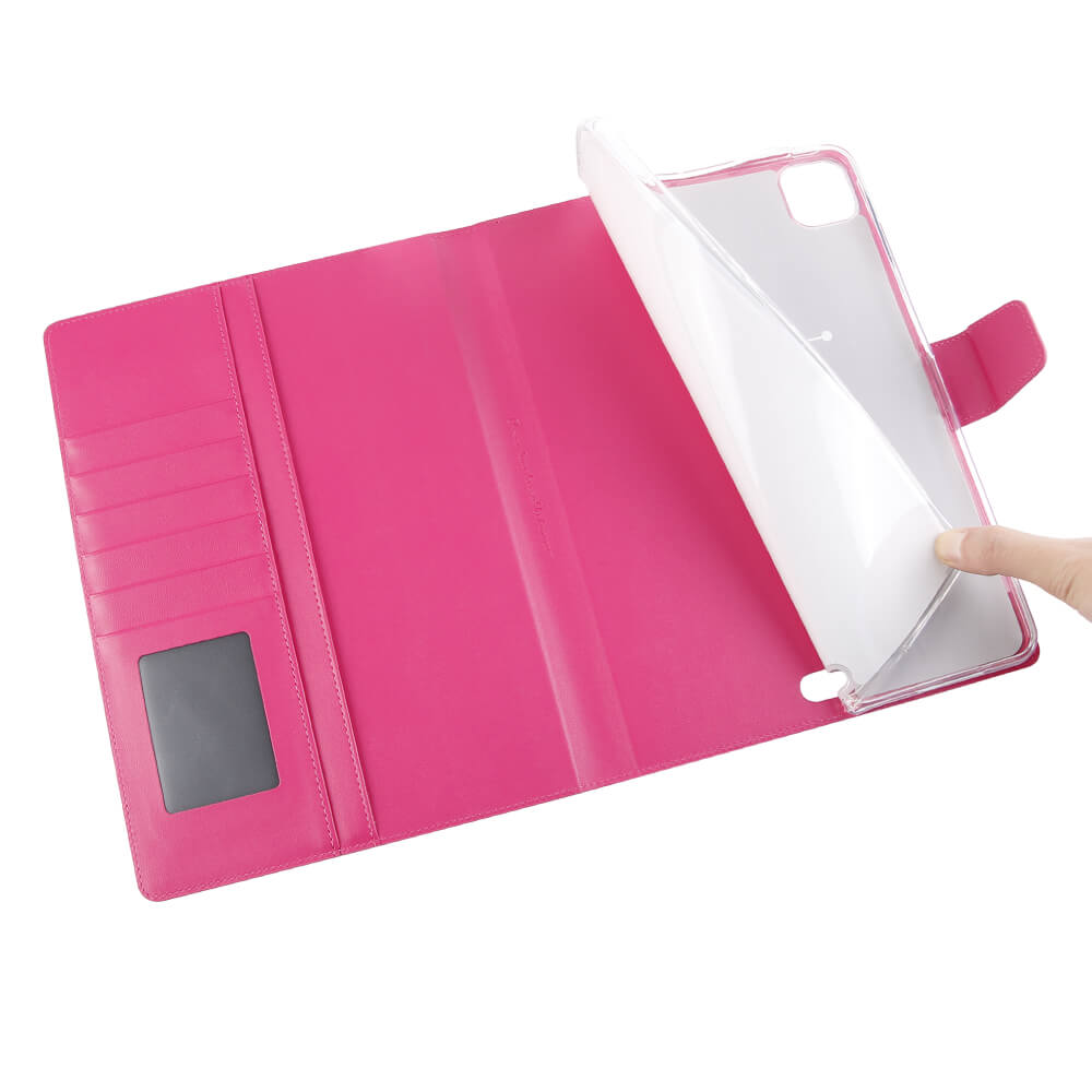 Samsung Galaxy Tab S7 FE Hanman Leather Wallet Flip Case Cover