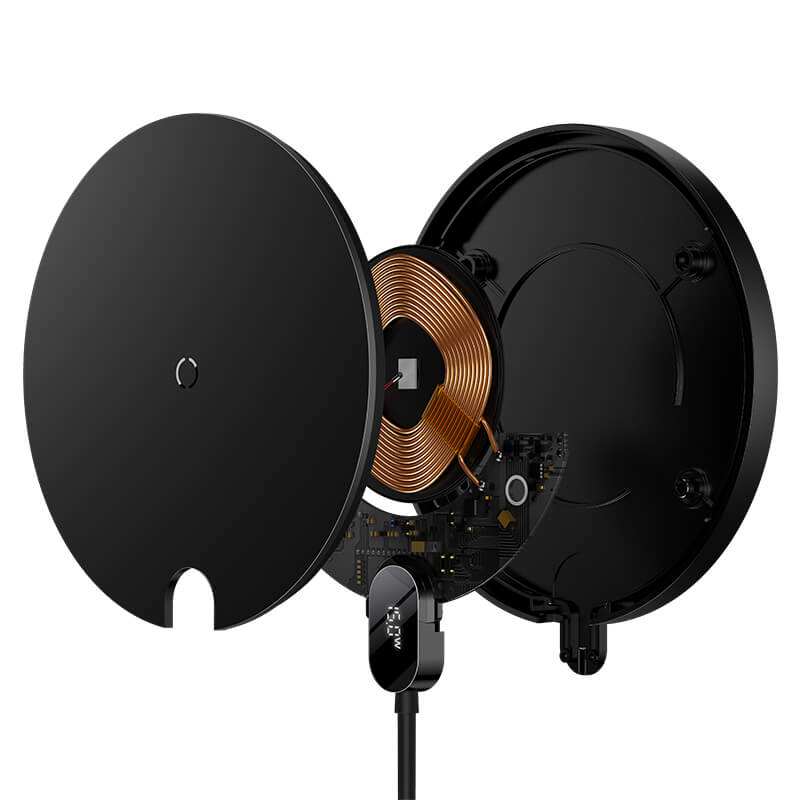 Baseus Digital LED Display Gen 2 Wireless Charger 15W W526