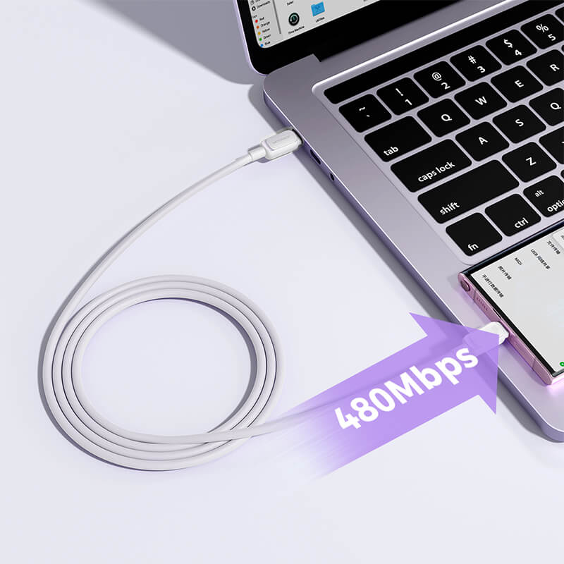 Joyroom Type-C to Type-C Multi-Color Series Fast Charging Data Cable 100W 1.2m