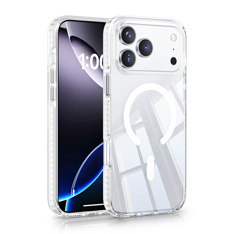 IMD Transparent Magnetic Phone Case Compatible with iPhone 18 Pro Max