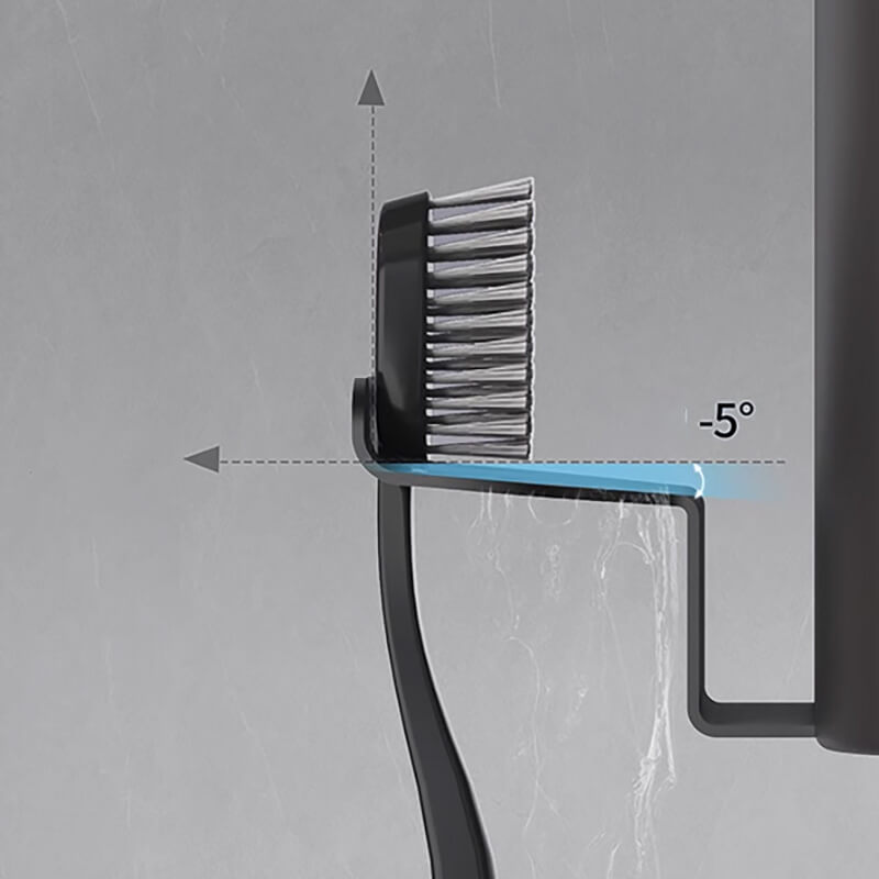 Mobie Wall Mount Toothbrush Holder with Cup Organizer E24081