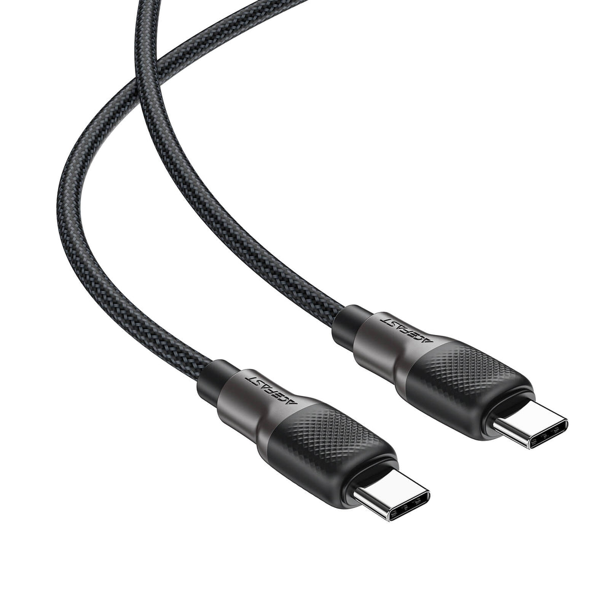 Acefast USB-C to USB-C 60W Fast Charging Silicone Zinc Alloy Data Cable 1.2m C10-03
