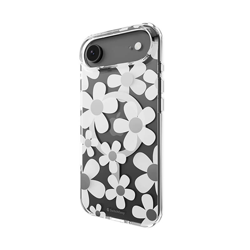 iPhone 17 Air Fleur 3D Patterned Series Shockproof MagSafe Phone Case