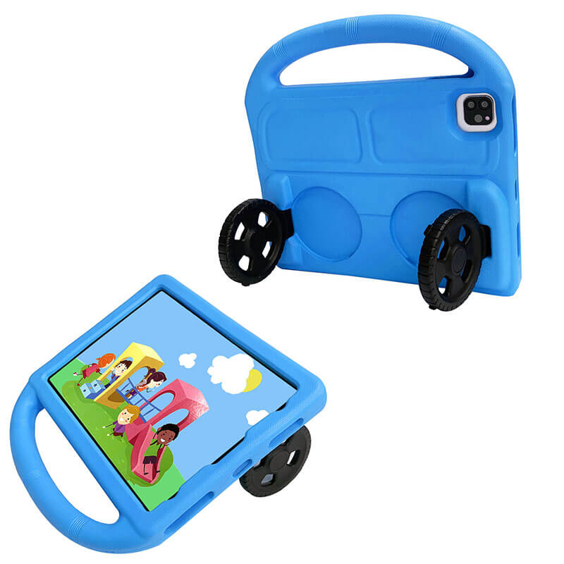 iPad Mini 5th 7.9 2019 Foldable Wheel Stand Case with Handle