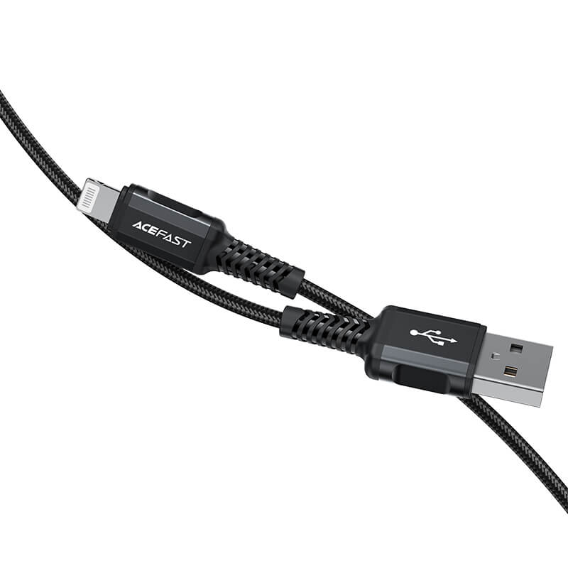 Acefast USB to Lightning Braid Charging Cable 2.4A 1.8m