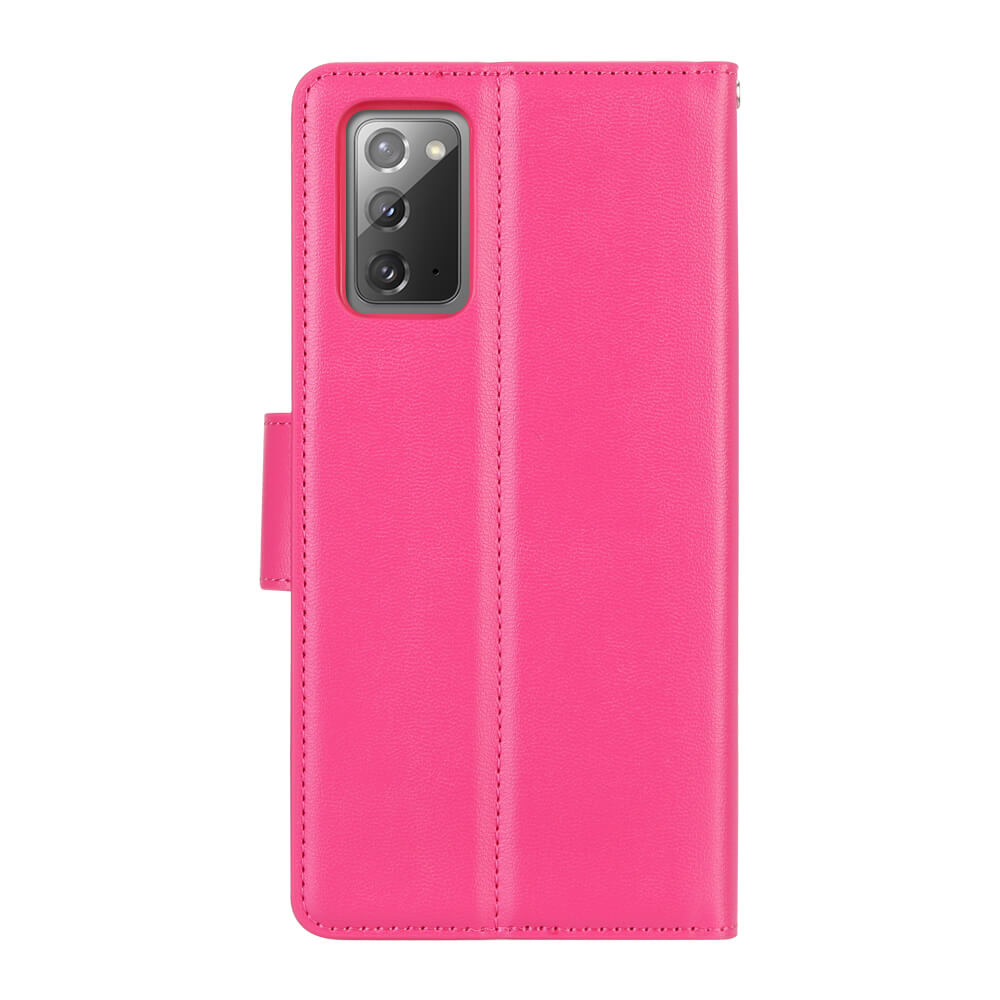 Samsung Galaxy Note 10 2019 Hanman Mill Series Leather Wallet Flip Case