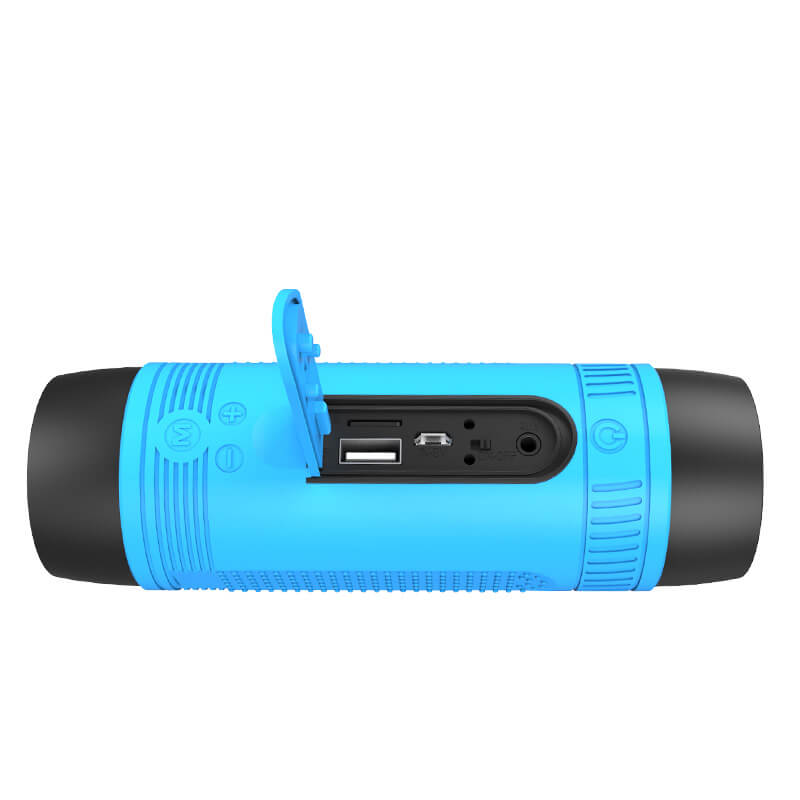 Zealot Outdoor Bluetooth Speaker with Powerful Bass Flashlight and Power Bank S1