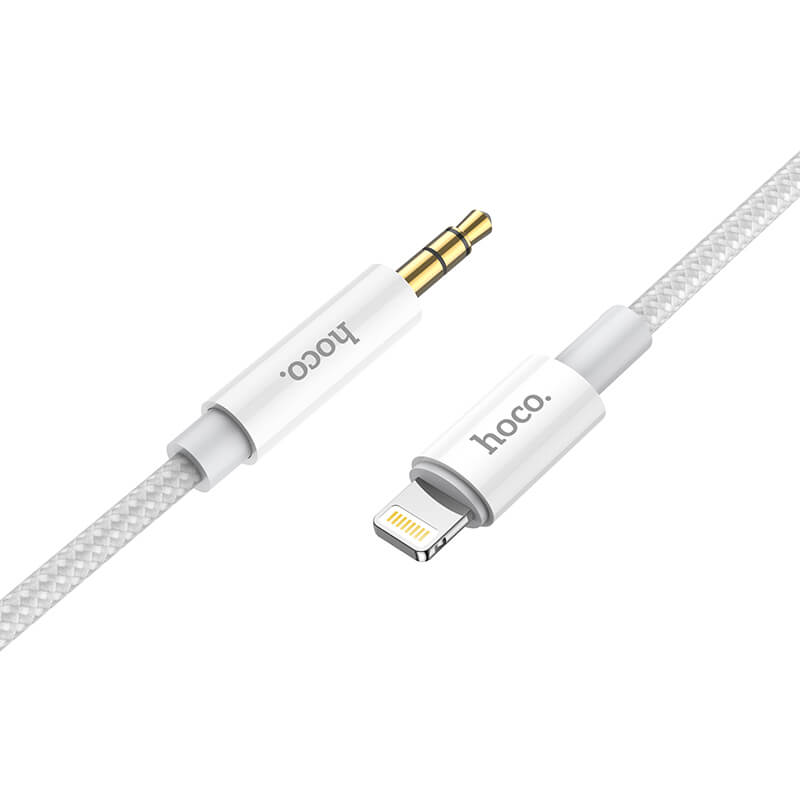 hoco. Digital Lightning to Audio Conversion Nylon Weaving Cable UPA19