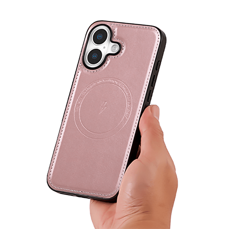 iPhone 17 Hanman Miro Leather 2-in-1 Wallet Case with Magnetic Back