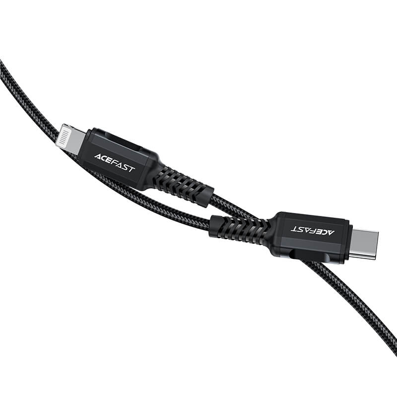 Acefast Type-C to Lightning Fast Braid Charging Cable PD 30W 1.8m