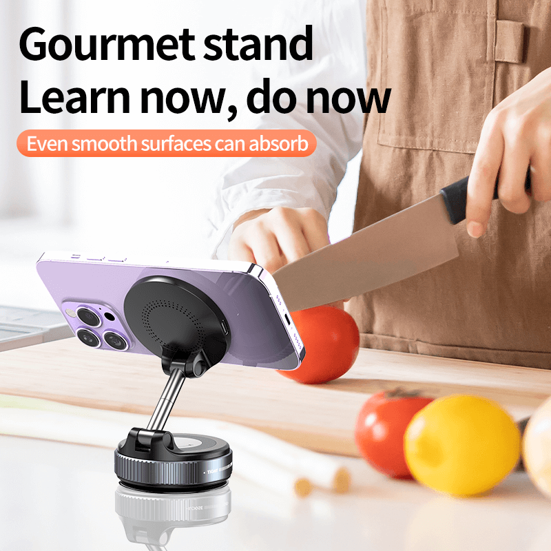 Mobie Wireless Charging 360° Adjustable Vacuum Suction Magsafe Car Stand K007S