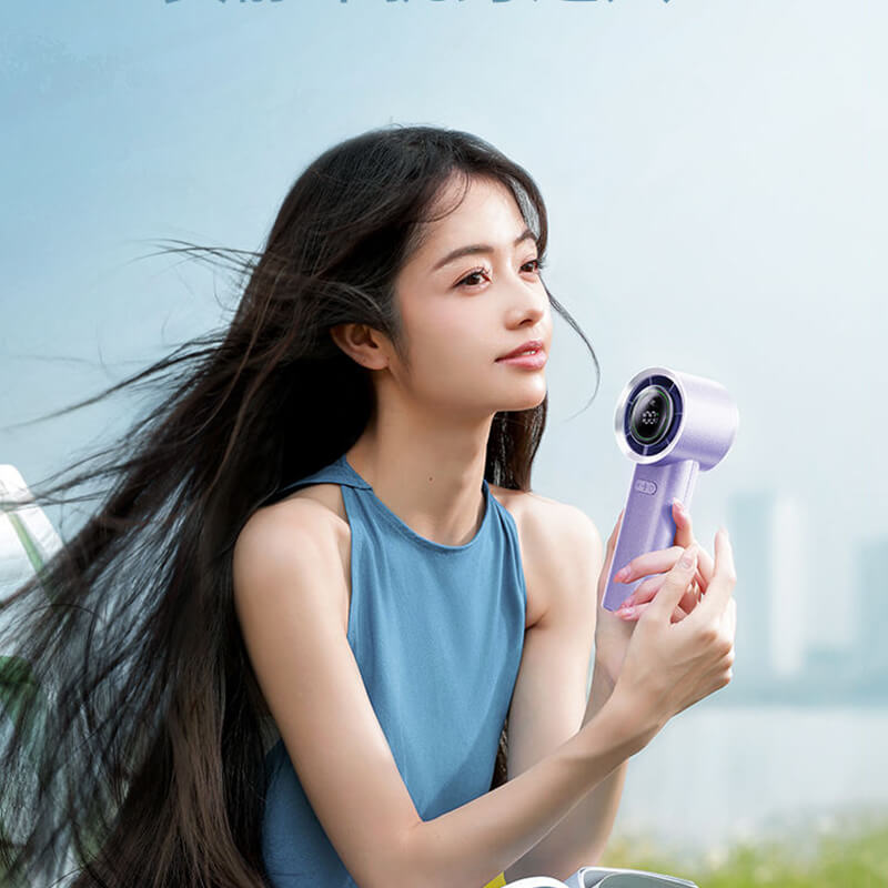 Mobie High-Speed Air-Conditioning Level Cooling Fan with 100-Speed