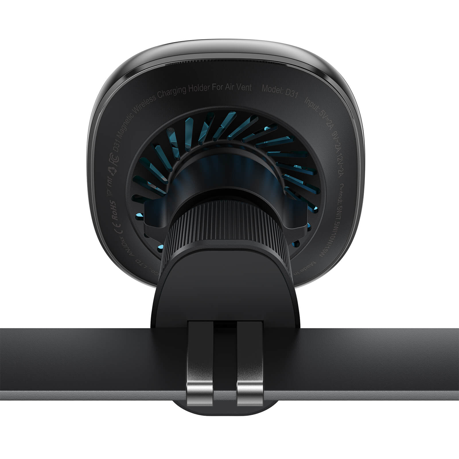 Acefast Fast Wireless Charger Magnetic Car Mount Holder 15W D31