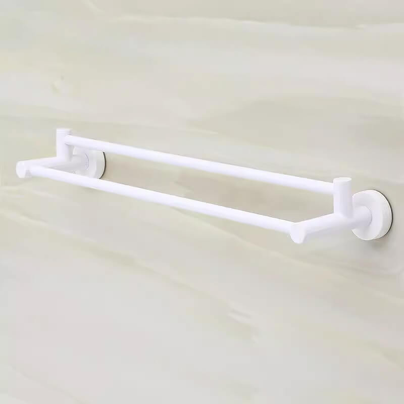 Mobie Vacuum Suction Wall Mount Double Layer Towel Rack E1609