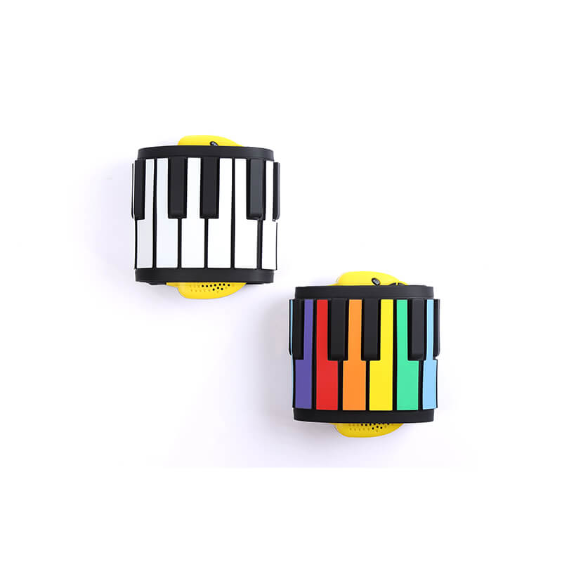 Mobie Kid-Friendly Hand Roll Piano Pads Flexible Battery USB Powered