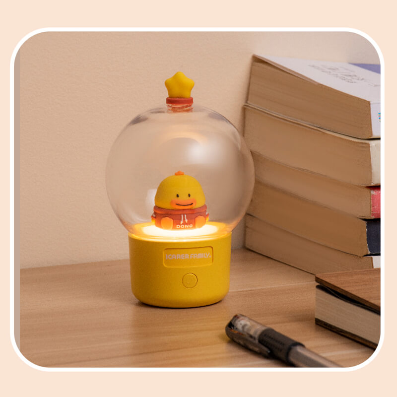 Icarer Family Cute Pet Series Luminous LED Bubble Light