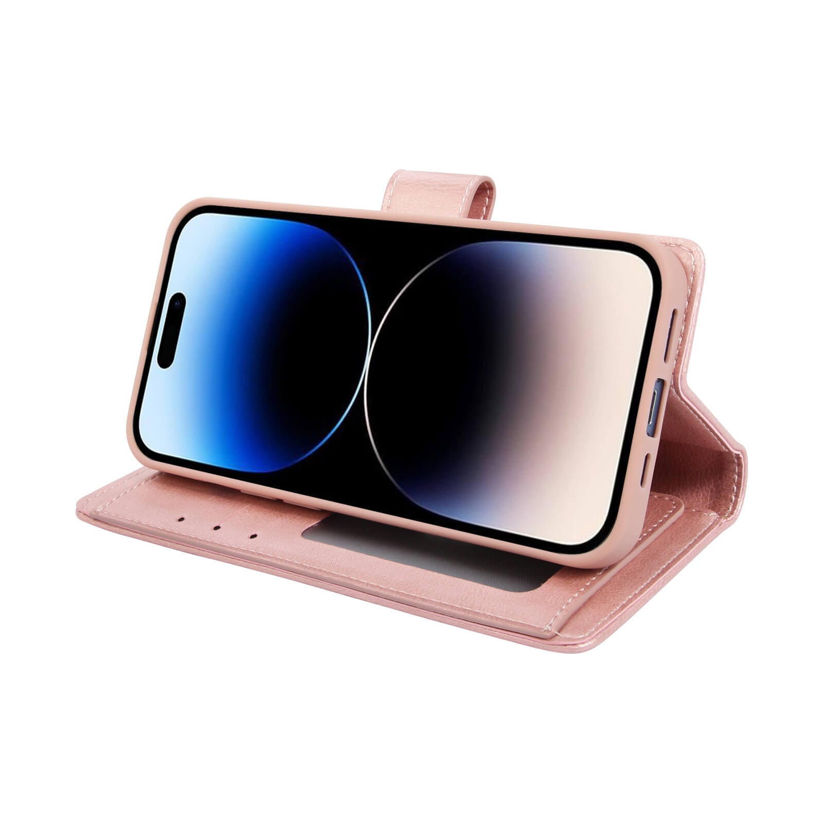 Samsung Galaxy S24 Plus 2024 Hanman Mila Series Leather Dual Wallet Filp Case