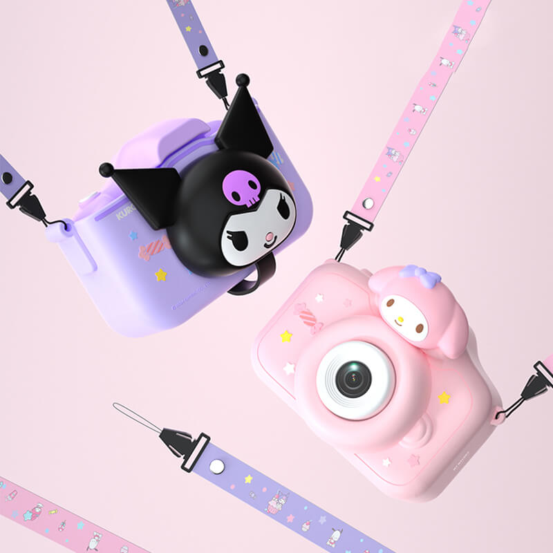 Mobie Sanrio Characters Fun Cute Kids Camera with 32G SD card & Lanyard 1080P K70