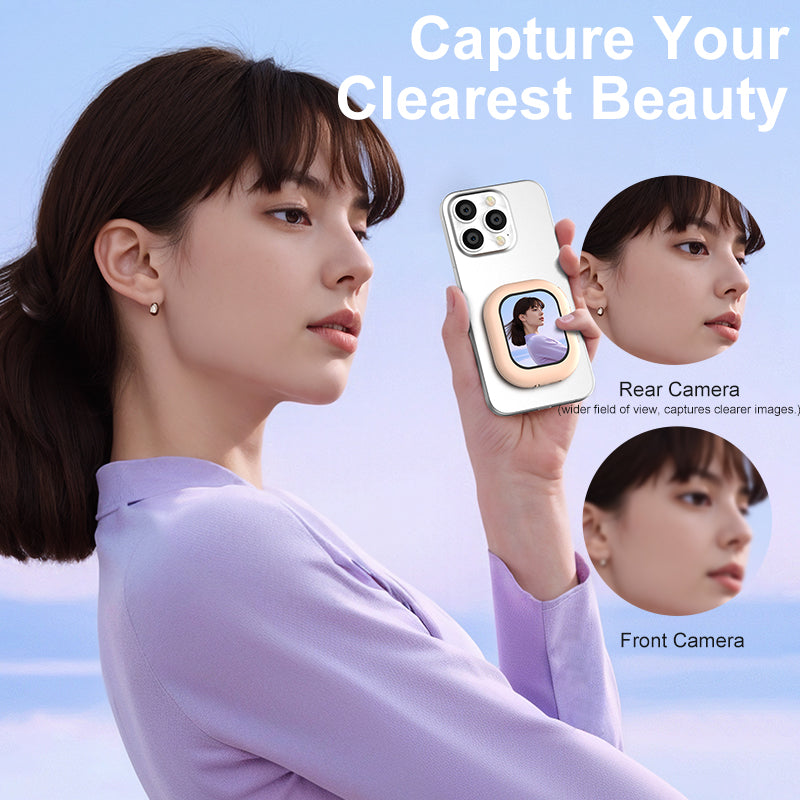 Mobie Mini Magnetic Rear Camera Screen Mirroring Adapter for Wireless Selfie T3