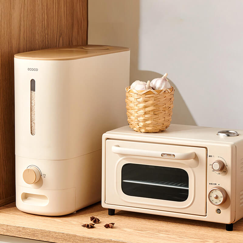 Mobie Smart Knob Control Rice Dispenser with Airtight Storage 5kg E24205