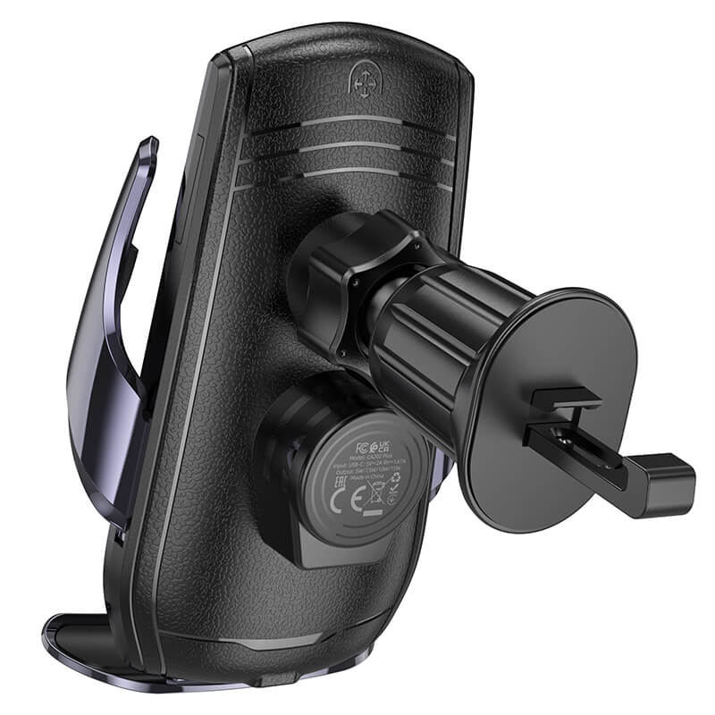 hoco. Infrared Induction Fast Wireless Charging Car Holder 15W