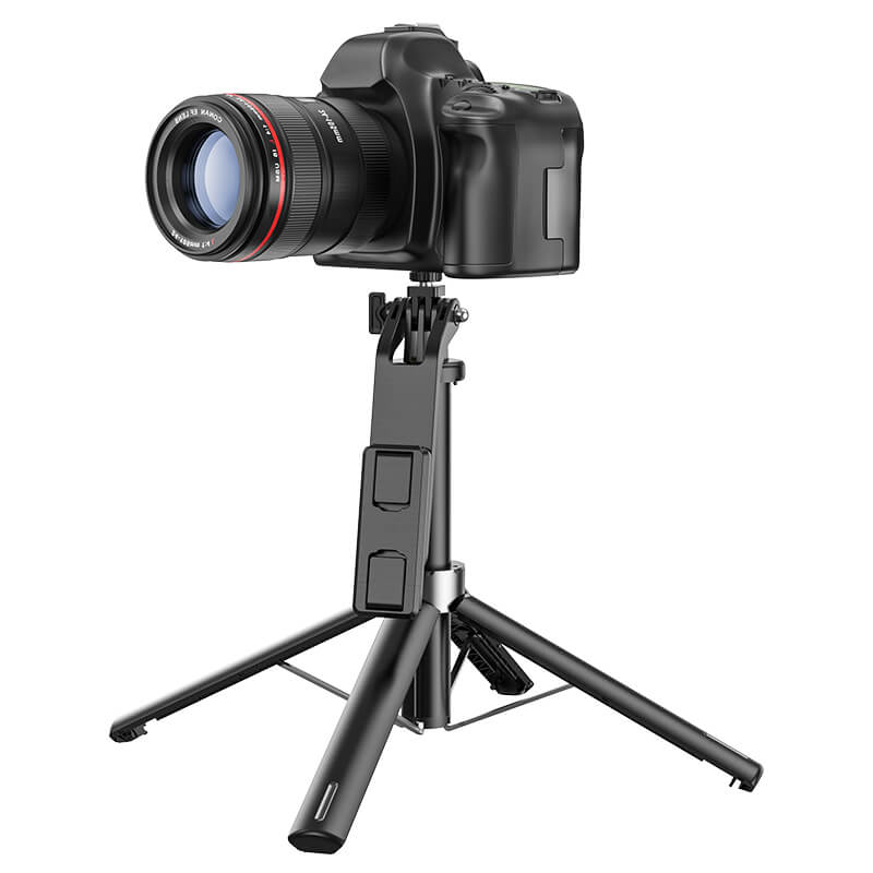 hoco 2-in-1 Extendable Selfie Stick with QuadPod Stand & Bluetooth Remote K21