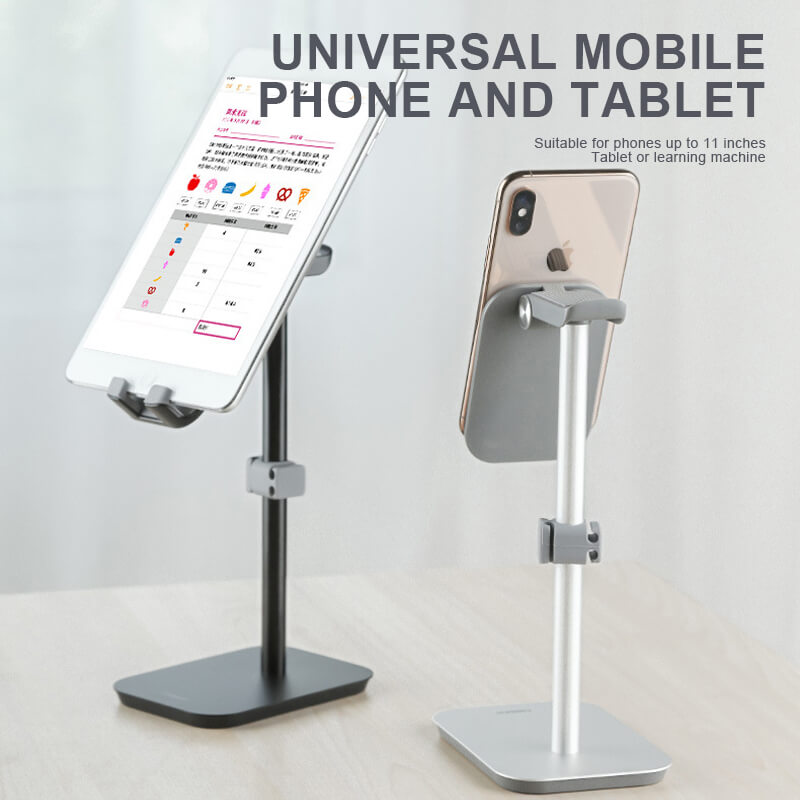 SAIJI Premium Metal 2-in-1 Headphone Stand and Cell Phone Stand YZ-103
