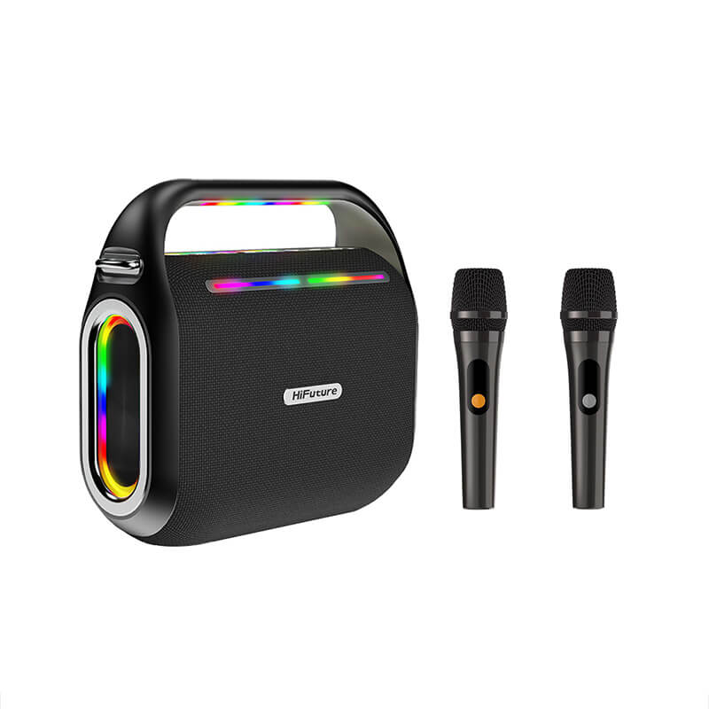 Hifuture Dual Wireless Mics 12000mAh Karaoke Speaker Musicbox 200