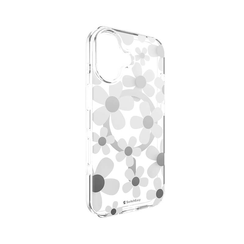 iPhone 17 Air Fleur 3D Patterned Series Shockproof MagSafe Phone Case