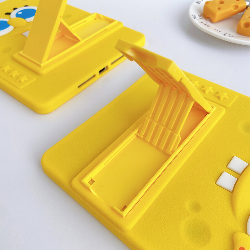 iPad Air 1th 9.7 2013 Q Uncle Spongebob Silicone iPad Case
