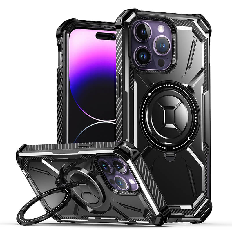 Samsung Galaxy S23 Plus 2023 MagSafe Full Body Military Grade Protection Rugged Ring Holder Case