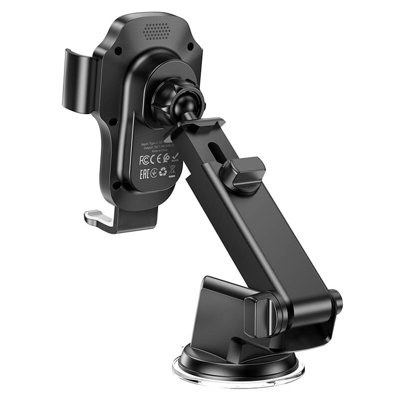 hoco. Wise Automatic Induction Wireless Fast Charging Car Phone Holder HW3