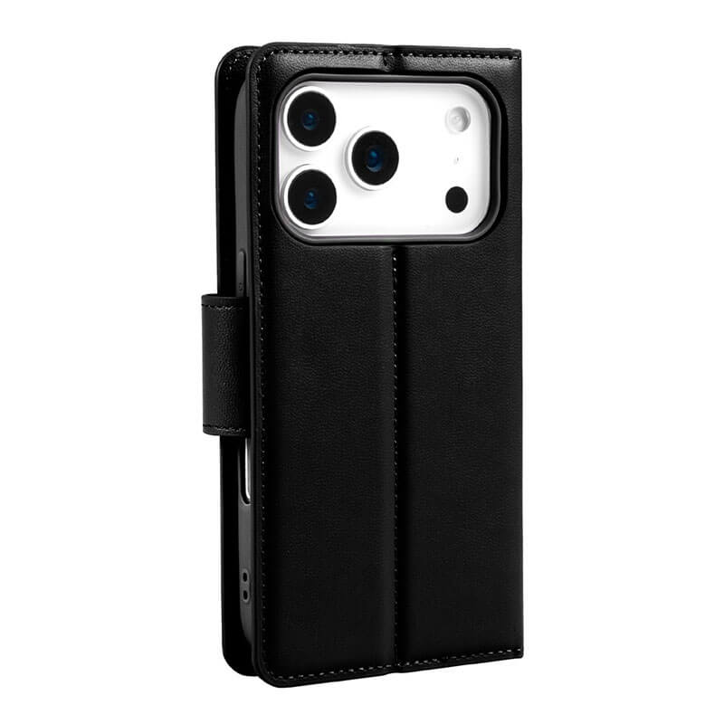 iPhone 17 Pro Max Hanman Mill Series Leather Wallet Flip Case