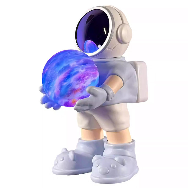 Mobie Compact Multifunctional Astronaut Ornament Bluetooth Speaker Night Light YM-127