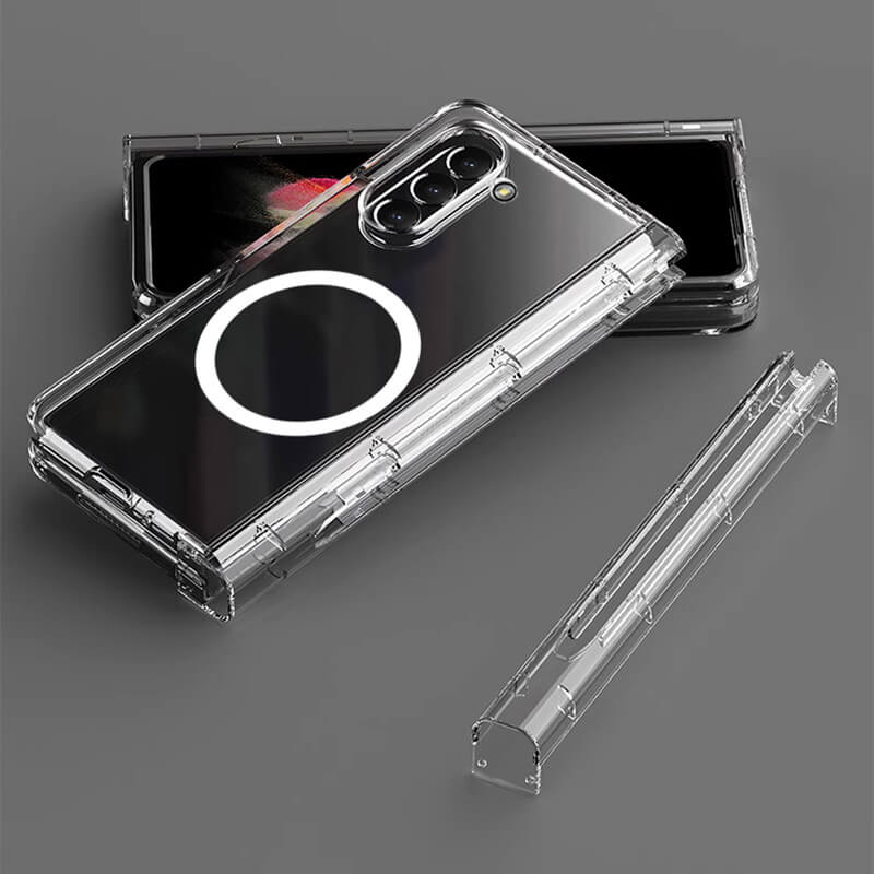 Z Fold 7 2025 ICE Plus Series Magsafe Case With Built In Pen Slot