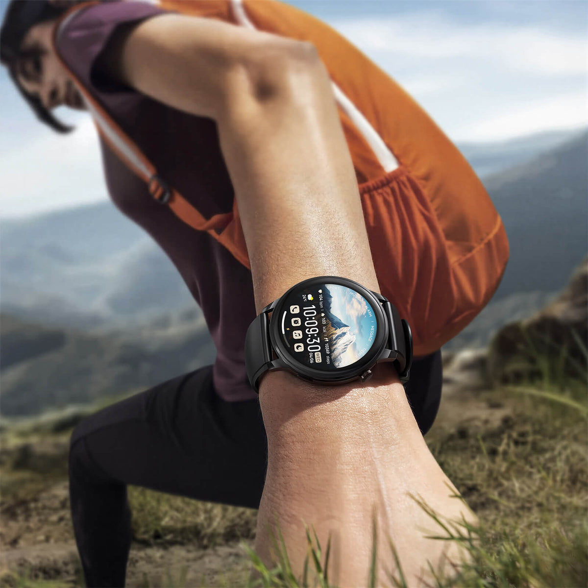 Acxefast 1.43 Inch AMOLED Display IP68 Waterproof 6 Days Battery Life Health Smart watch G2