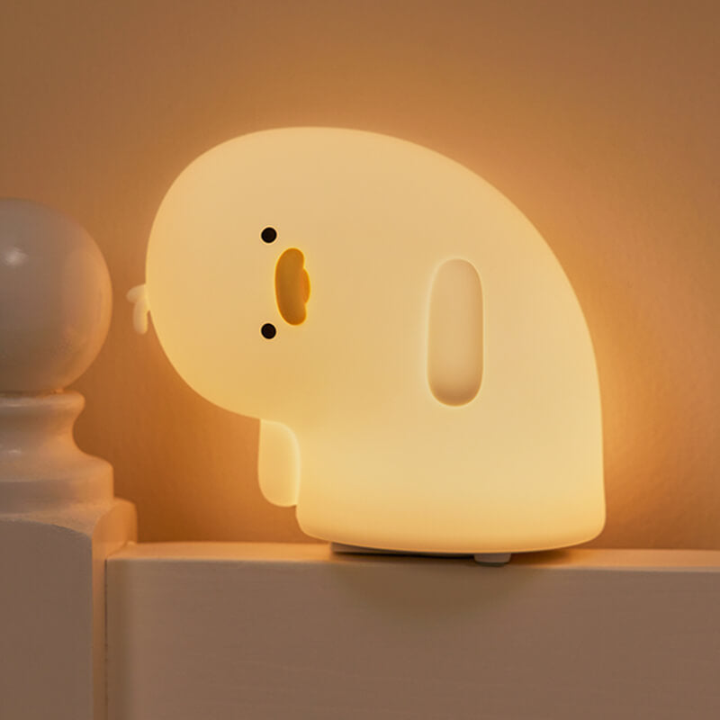 Mobie Adorable Crooked-Neck Duck Silicone Touch Night Light