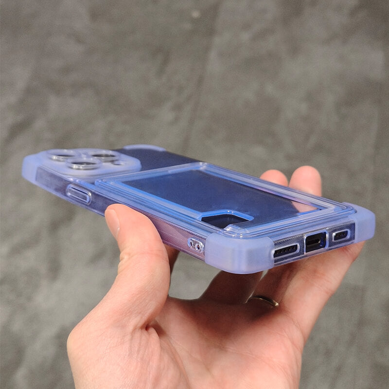 iPhone 7P/8P Anti Drop Phone Case with Card Pocket