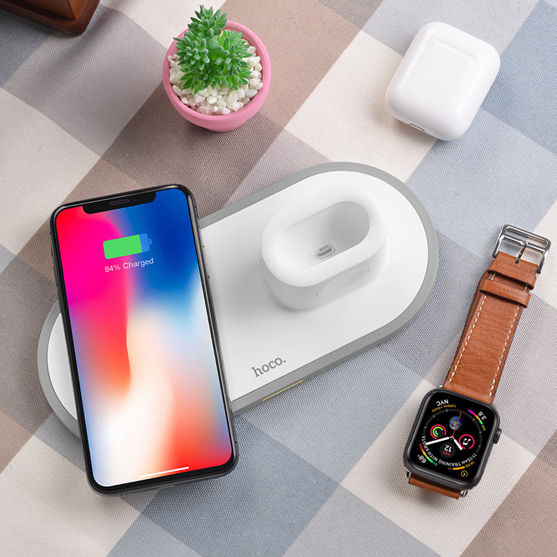 hoco Wisdom Series 3-in-1 Qi Wireless Charger CW21