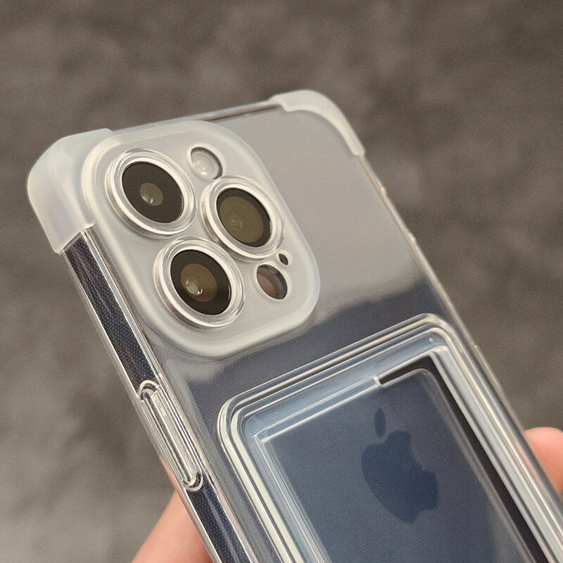 iPhone 7P/8P Anti Drop Phone Case with Card Pocket