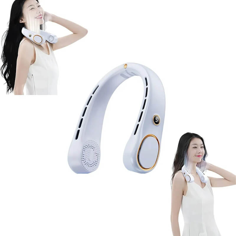 Mobie 8-Core Turbo Cooling 1200mAh Battery Wearable Neck Fan Z301