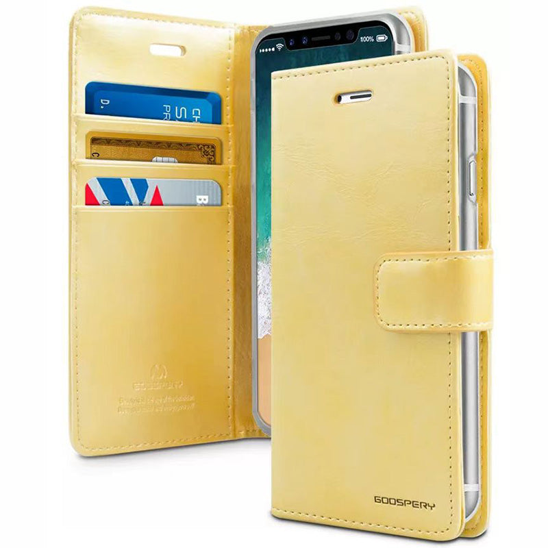 Samsung Galaxy S10e 2019 Mecrcury Goospery Blue Moon Diary Flip Wallet Case