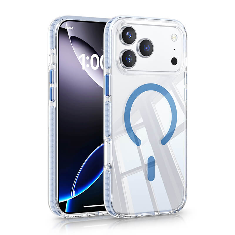 IMD Transparent Magnetic Phone Case Compatible with iPhone 18 Pro