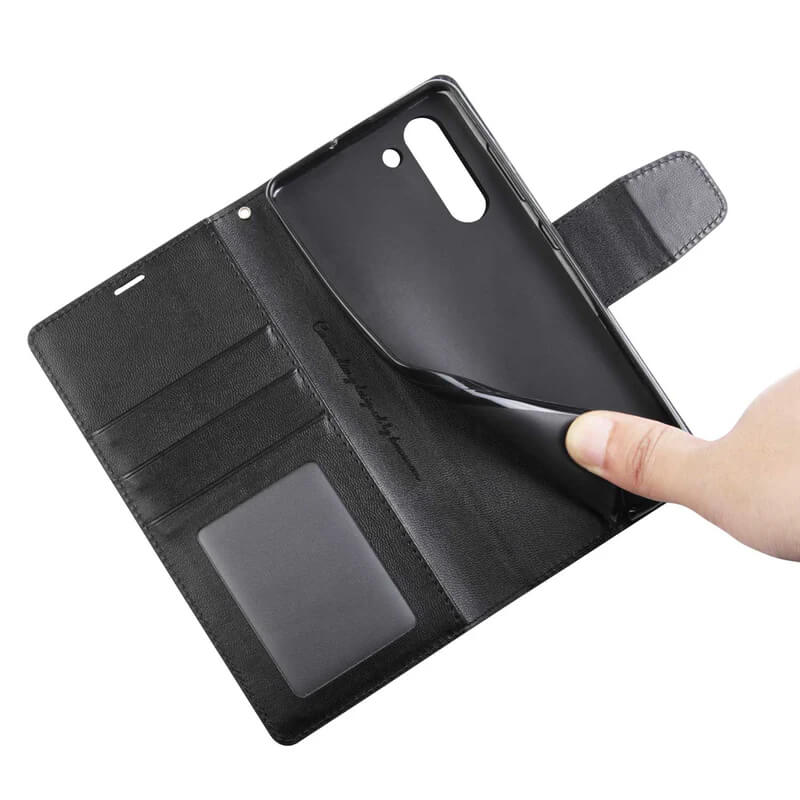 OPPO Reno 12 F 2024 Hanman Mill Series Leather Wallet Flip Case