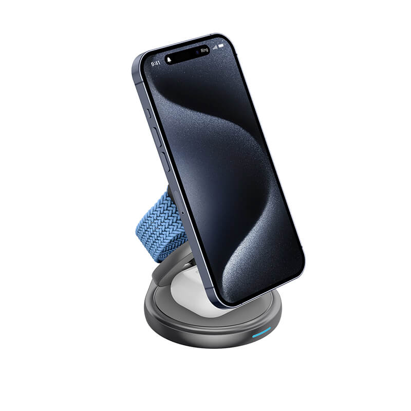 Mobie 3-in-1 Foldable Magsafe Wireless Fast Charger 15W