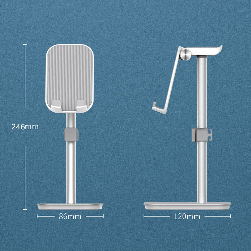 SAIJI Premium Metal 2-in-1 Headphone Stand and Cell Phone Stand YZ-103