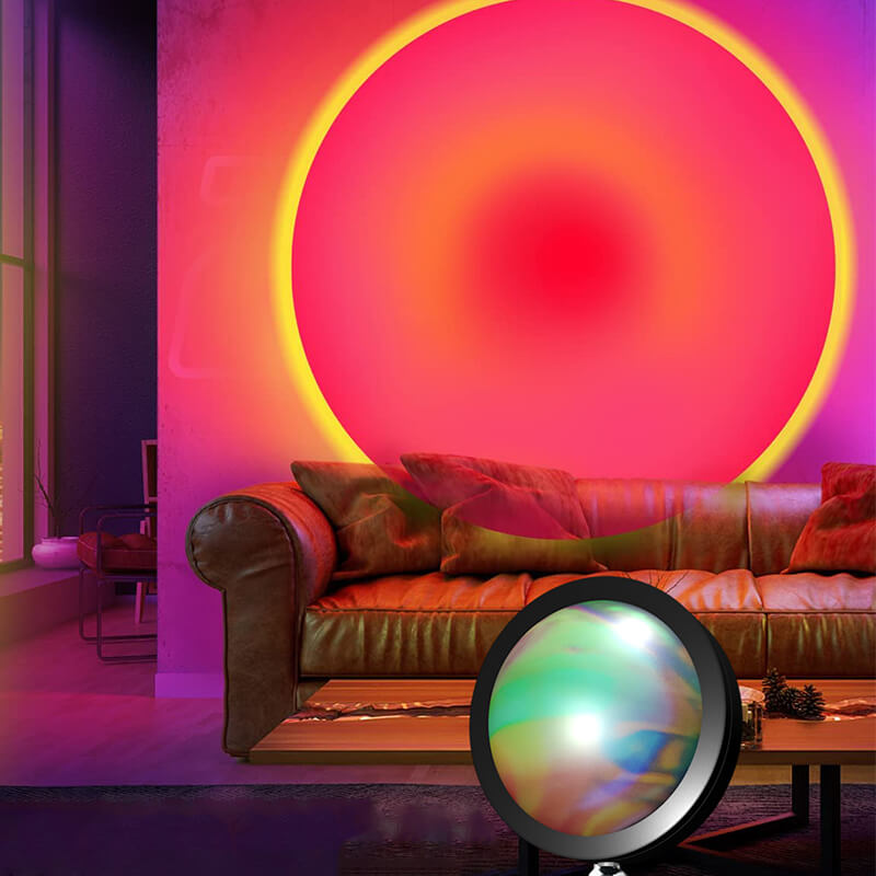 Mobie Smart Sunset Lamp Projector 180° Rotation with Remote